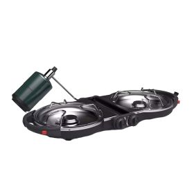 Coleman Fold N Go Propane Camping Stove - Black