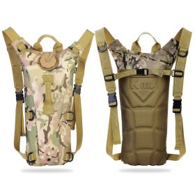 iMounTEK Tactical Hydration Pack 3L Water Bladder Adjustable Water Drink Backpack for Hiking Cycling Climbing Running (Option: 3LWaterBagMilitary)